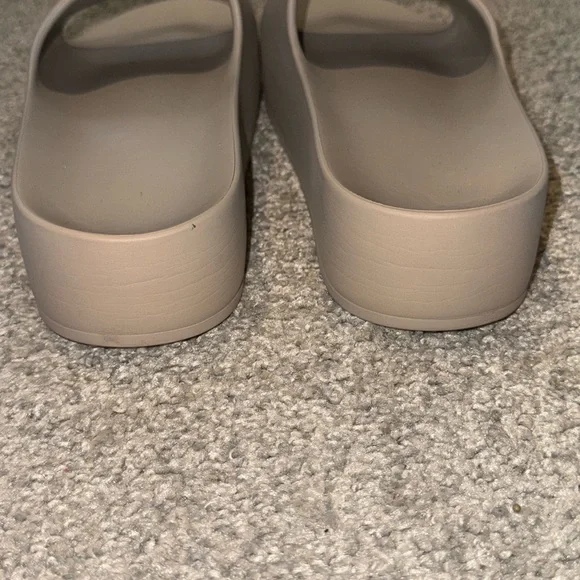 Balenciaga Taupe Slides - Picture 3 of 5